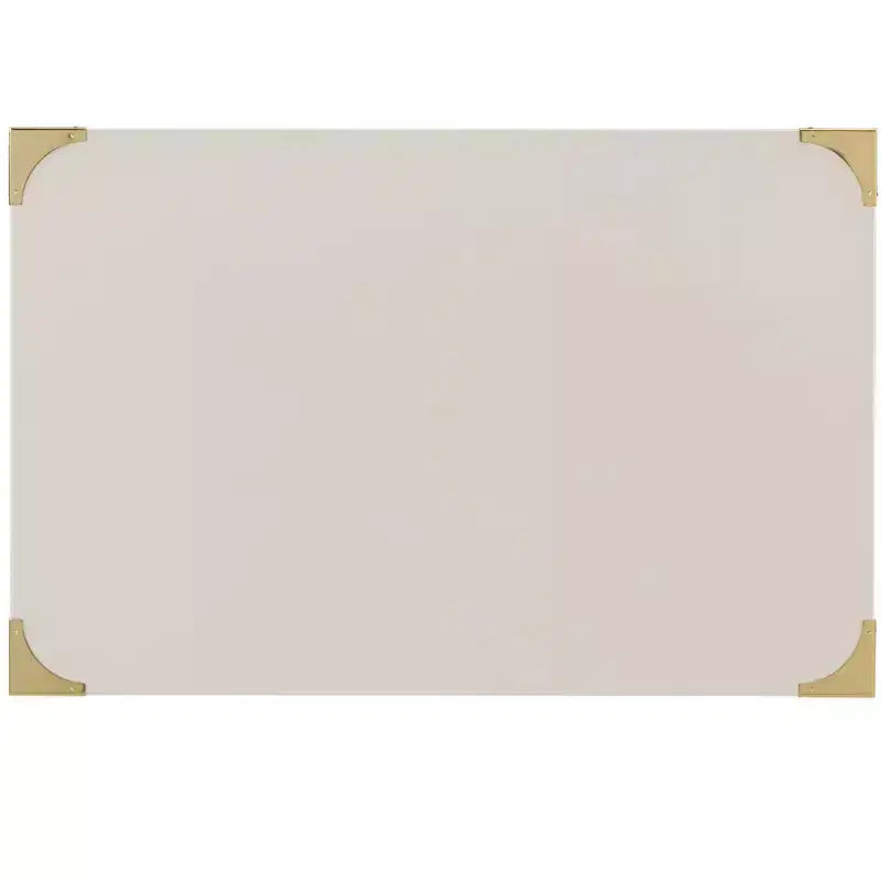Comodino a 3 cassetti con inserti dorati – Espresso / Grigio / Bianco, montaggio da 1 persona
