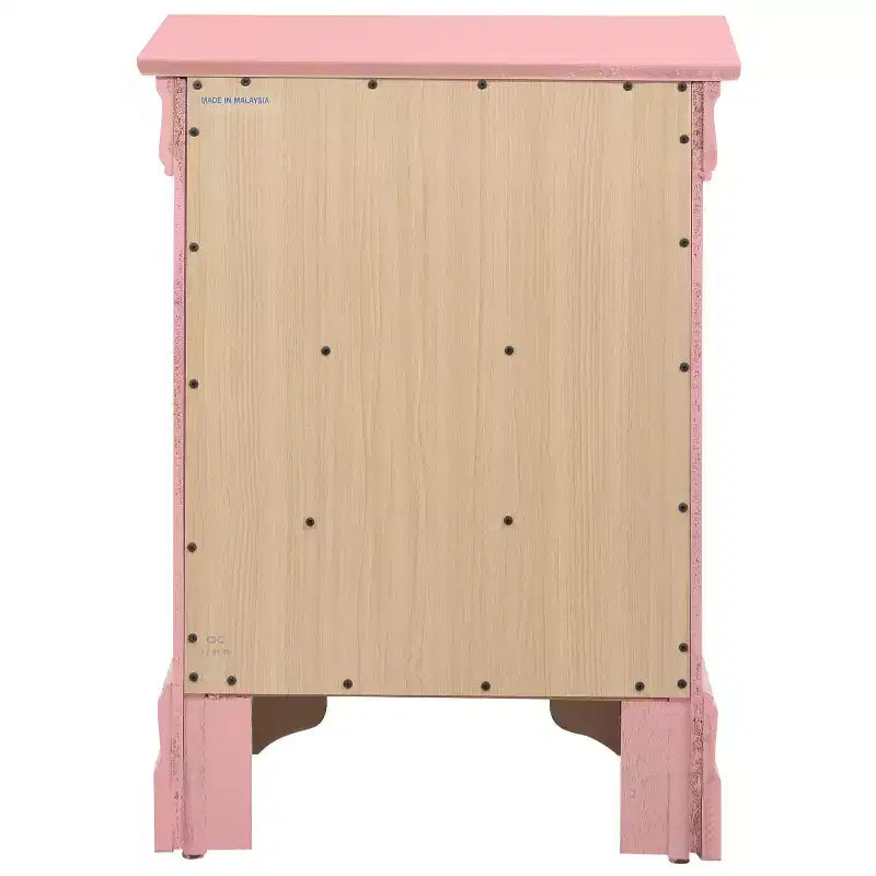 Comodino Rettangolare in Legno, Multicolore, 1 Pezzo, per Adulti