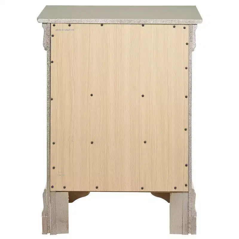 Comodino Rettangolare in Legno, Multicolore, 1 Pezzo, per Adulti