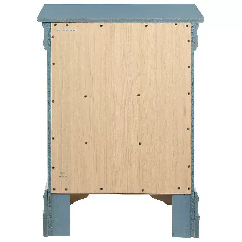 Comodino Rettangolare in Legno, Multicolore, 1 Pezzo, per Adulti