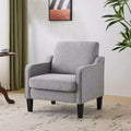 VINGLI Accent Chair for Living Room Chairs Reading Chair for Bedroom Chair Scooped Arm Chair Mid Century Modern Accent Chairs Upholstered Comfy Chair