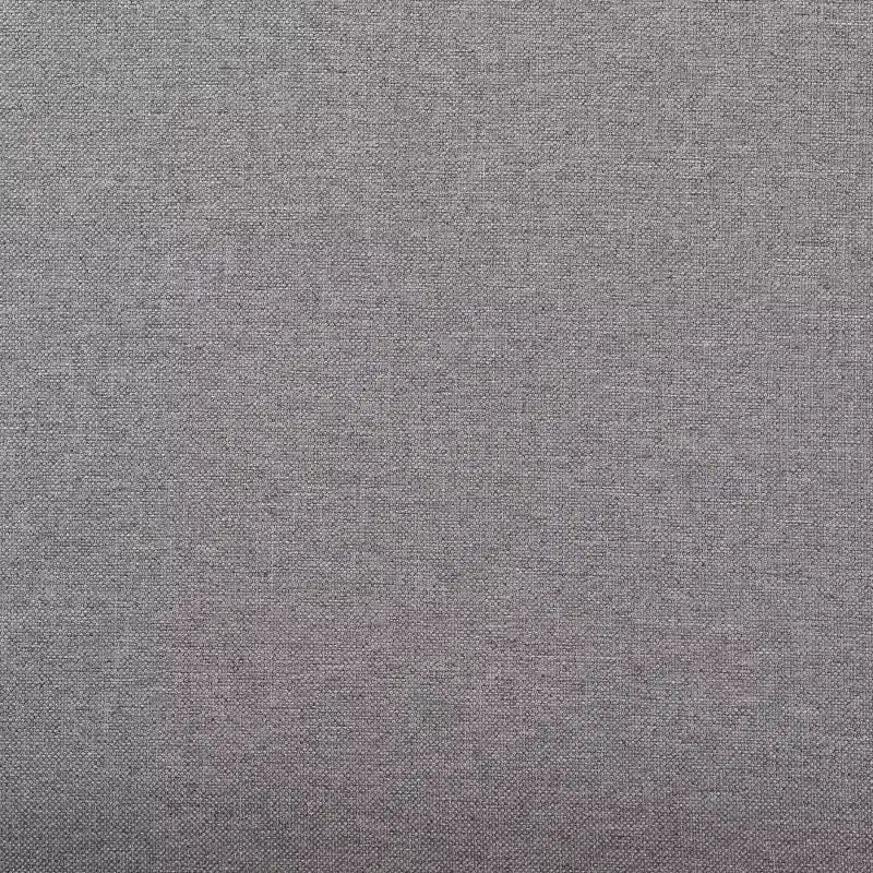 Sedie da pranzo senza braccioli, set da 2, grigio/marrone scuro e noce