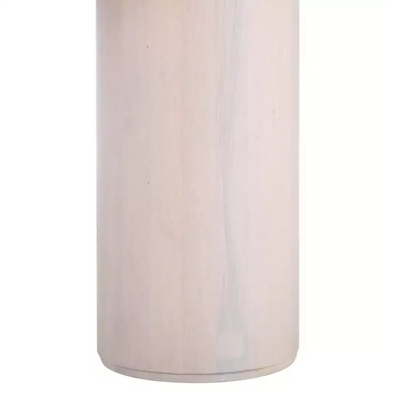 Tavolino rotondo da caffè, nero / marrone / bianco sporco, 3 gambe, 1 persona